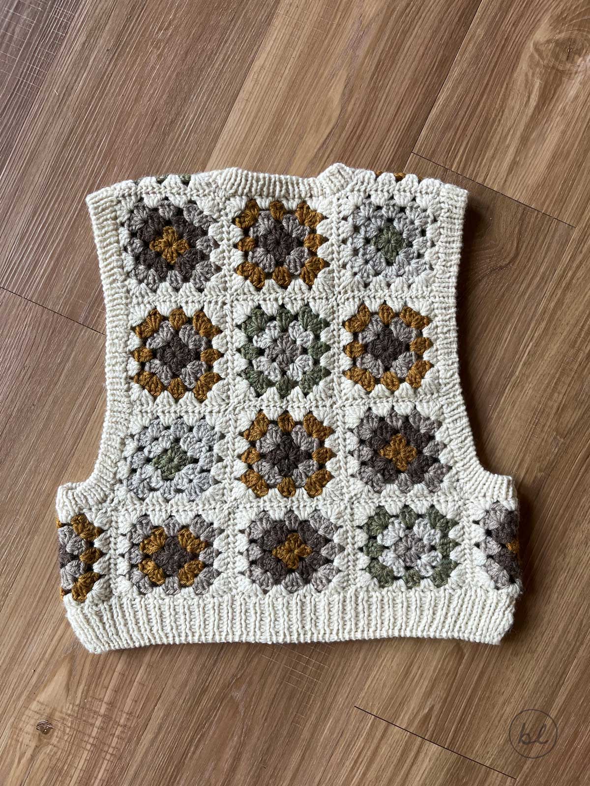 Agnes Sweater Vest PDF Crochet+Knitting Pattern - Bethany Lynne Makes